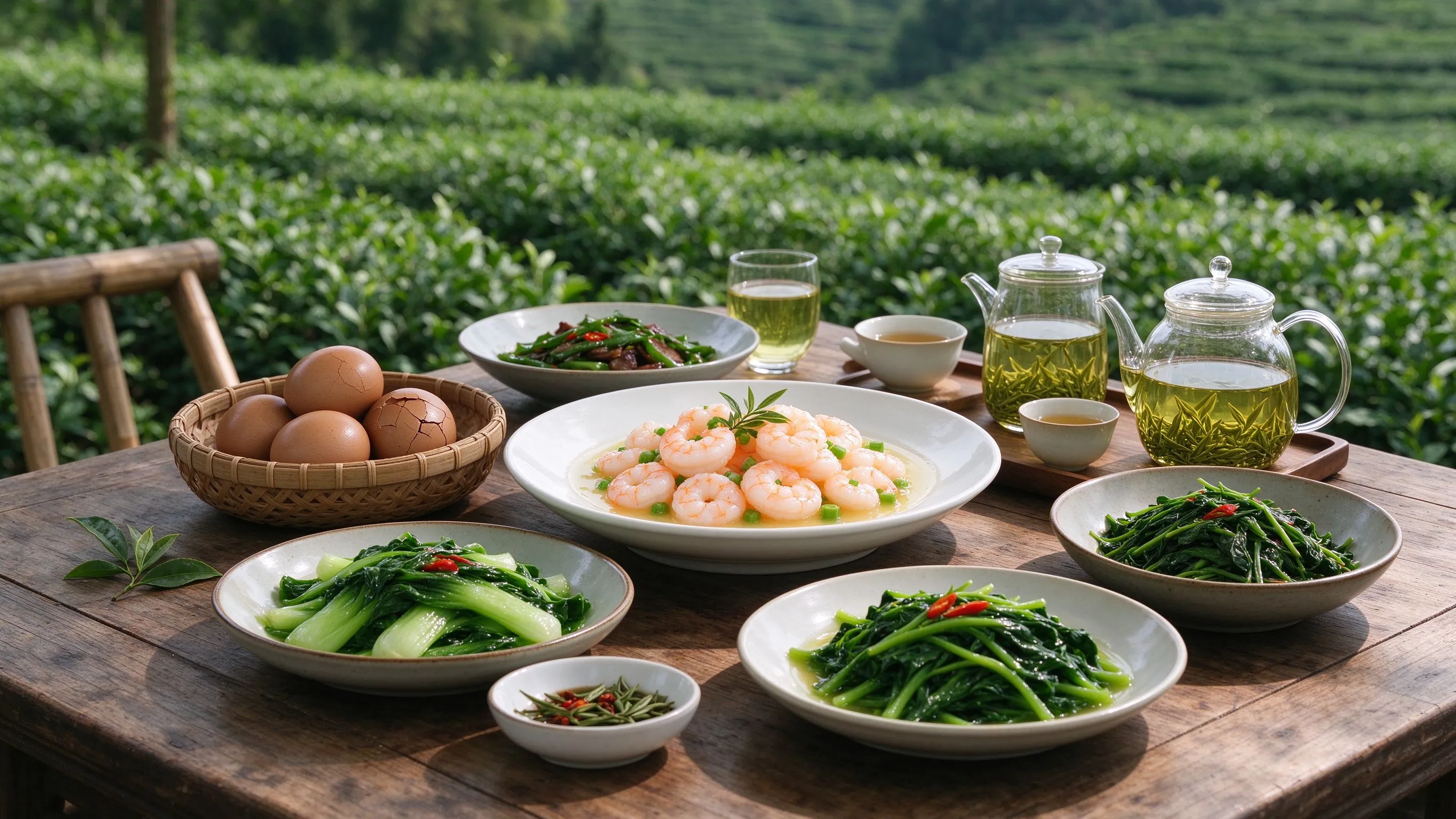 茅山茶海 美食之旅攻略