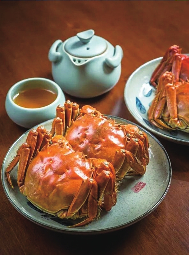 封缸酒蒸毛脚蟹
